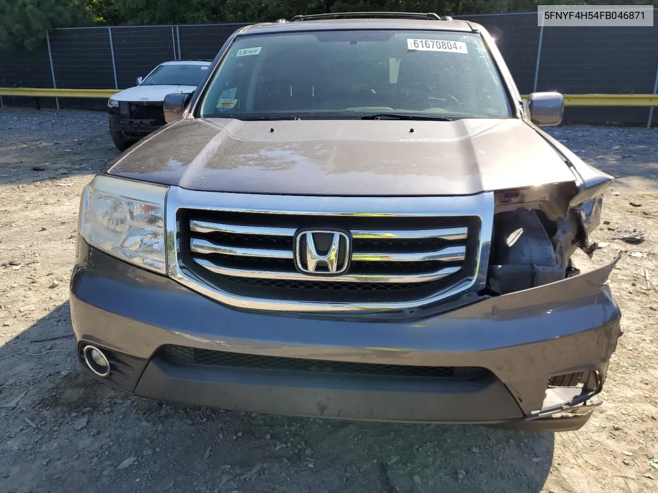 5FNYF4H54FB046871 2015 Honda Pilot Exl