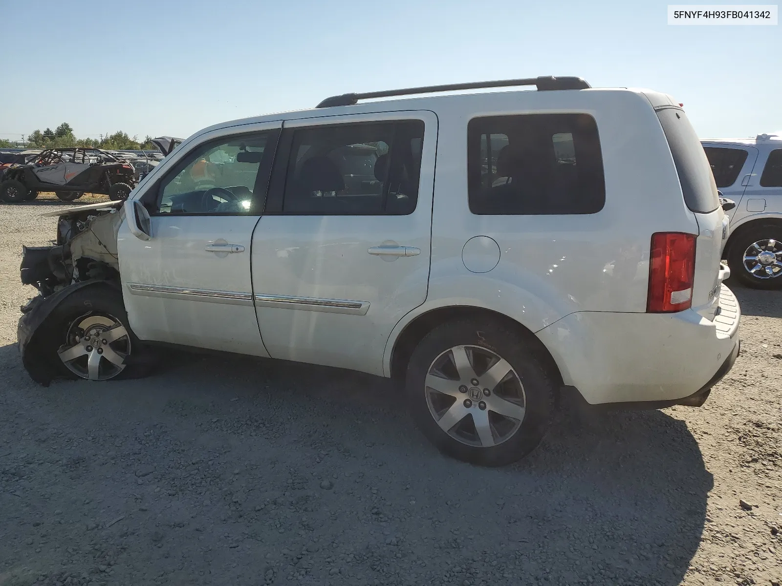 2015 Honda Pilot Touring VIN: 5FNYF4H93FB041342 Lot: 62079004