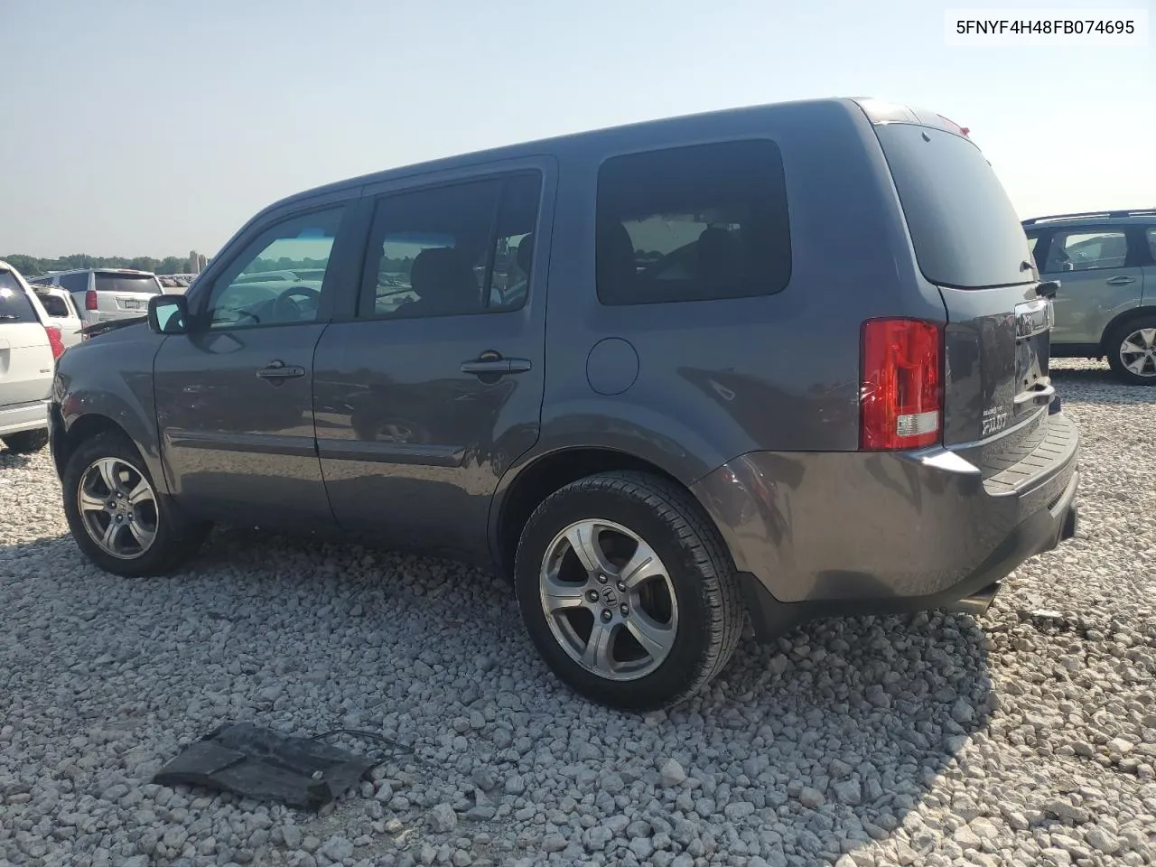 2015 Honda Pilot Ex VIN: 5FNYF4H48FB074695 Lot: 64436734