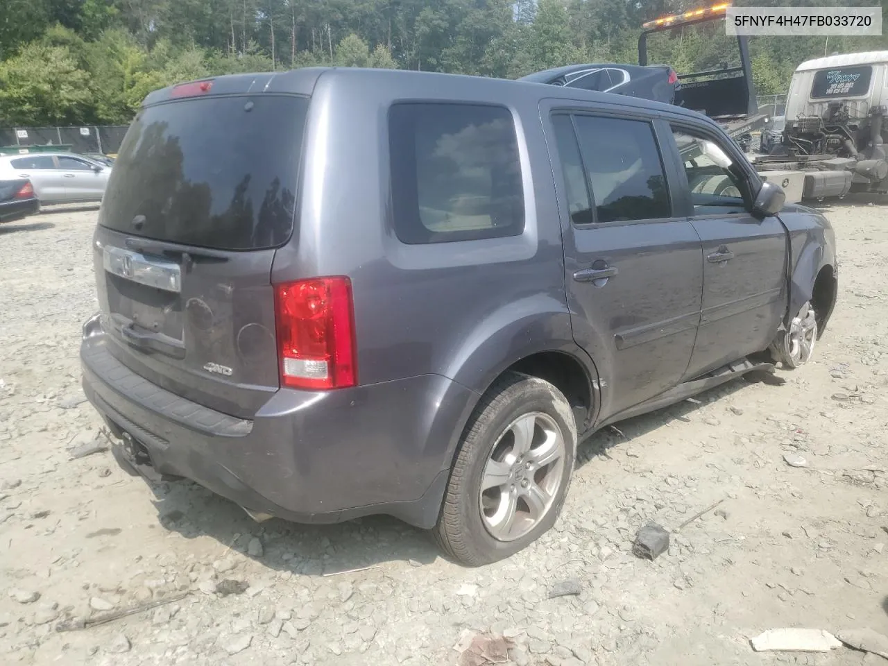 5FNYF4H47FB033720 2015 Honda Pilot Ex