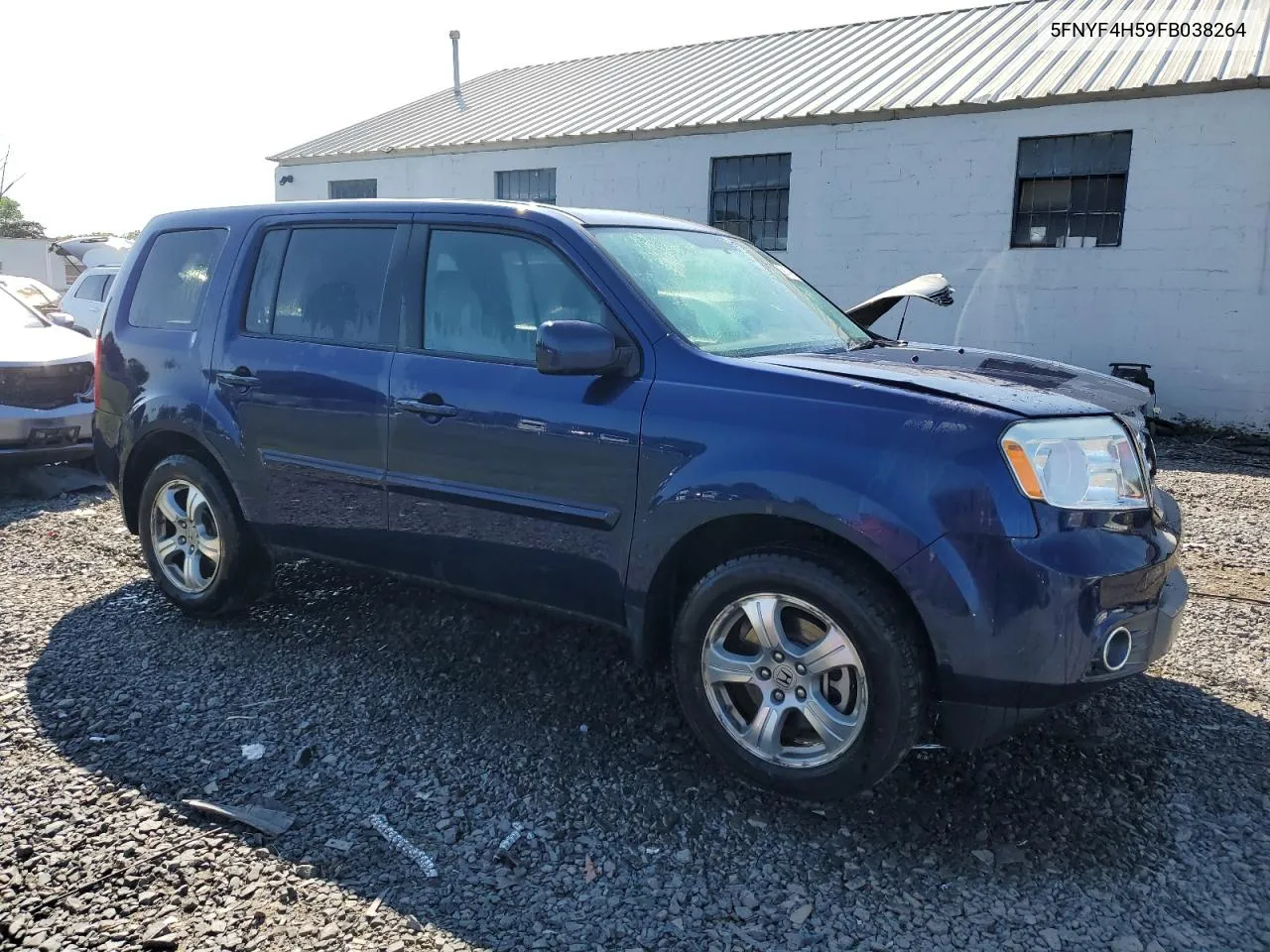 2015 Honda Pilot Exl VIN: 5FNYF4H59FB038264 Lot: 68140554