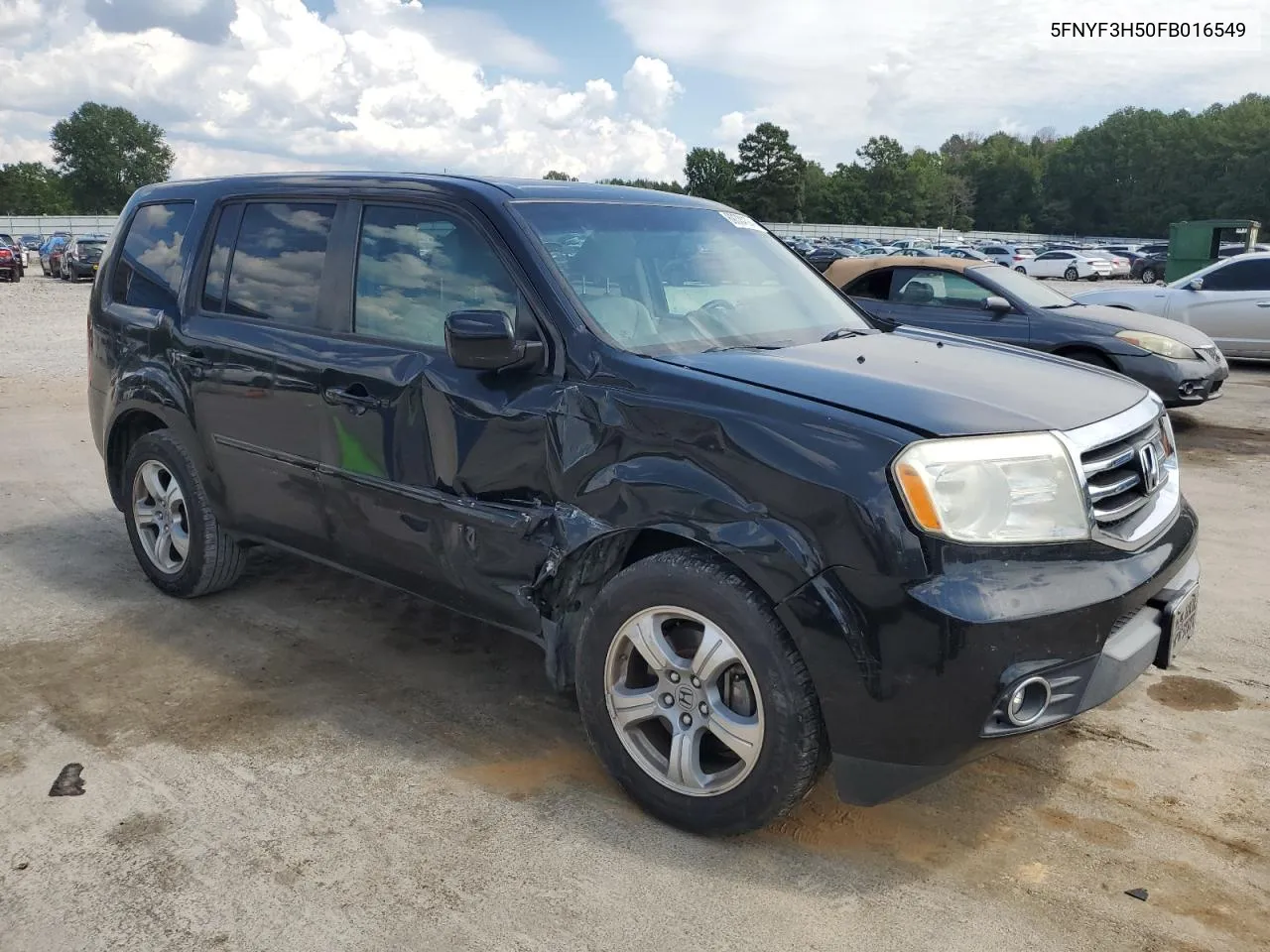 2015 Honda Pilot Exl VIN: 5FNYF3H50FB016549 Lot: 69334394