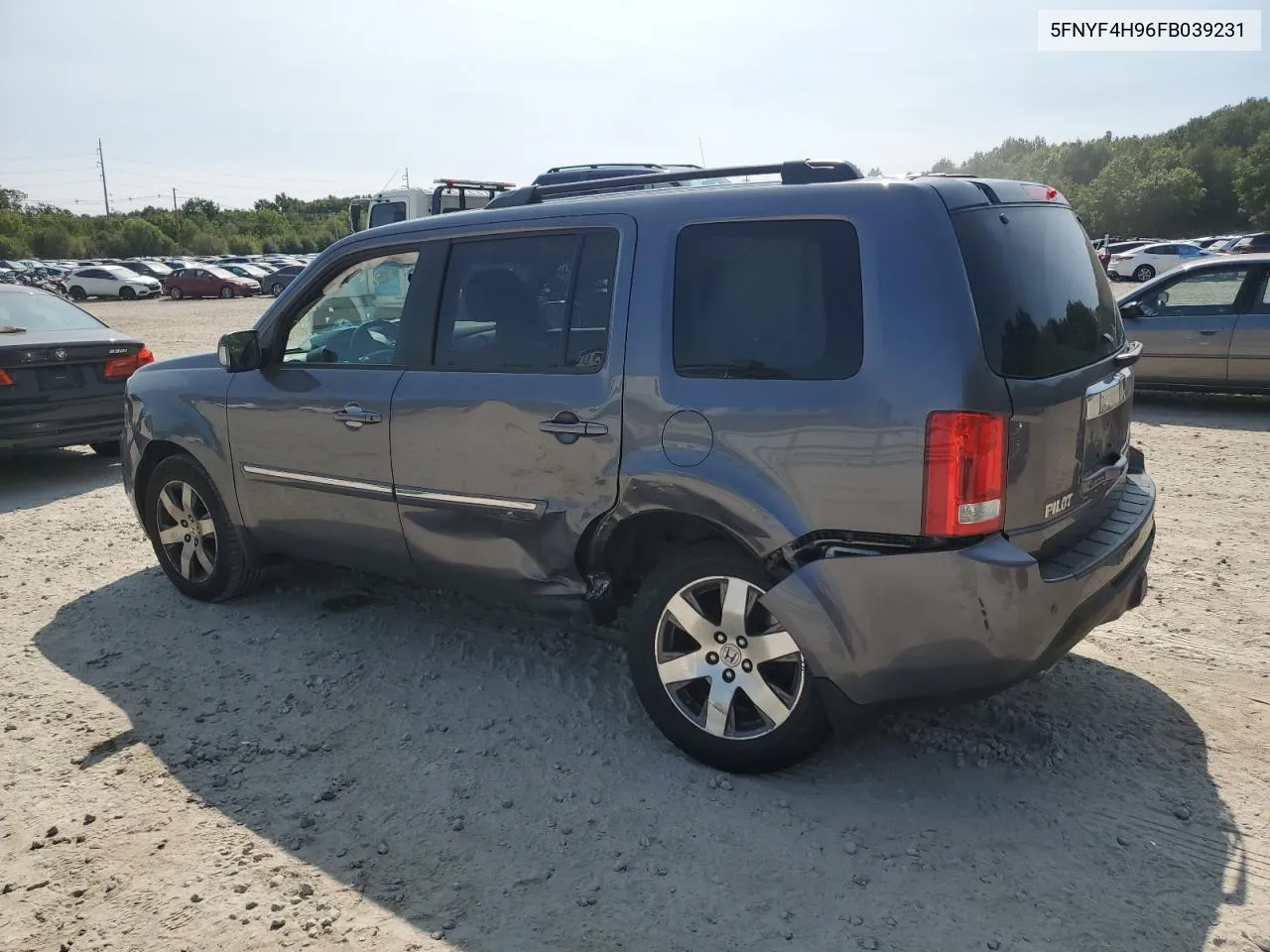 2015 Honda Pilot Touring VIN: 5FNYF4H96FB039231 Lot: 71246764