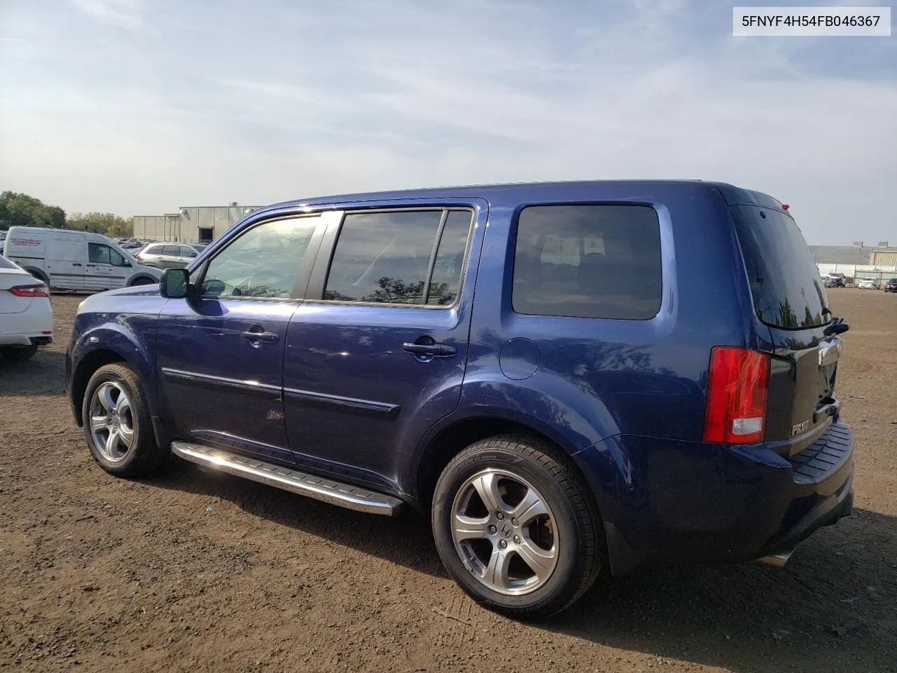 5FNYF4H54FB046367 2015 Honda Pilot Exl