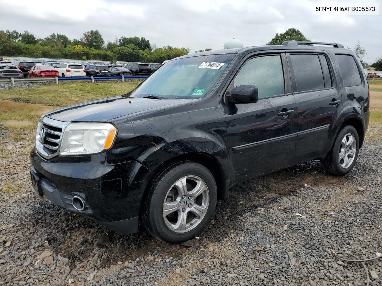 5FNYF4H6XFB005573 2015 Honda Pilot Exl