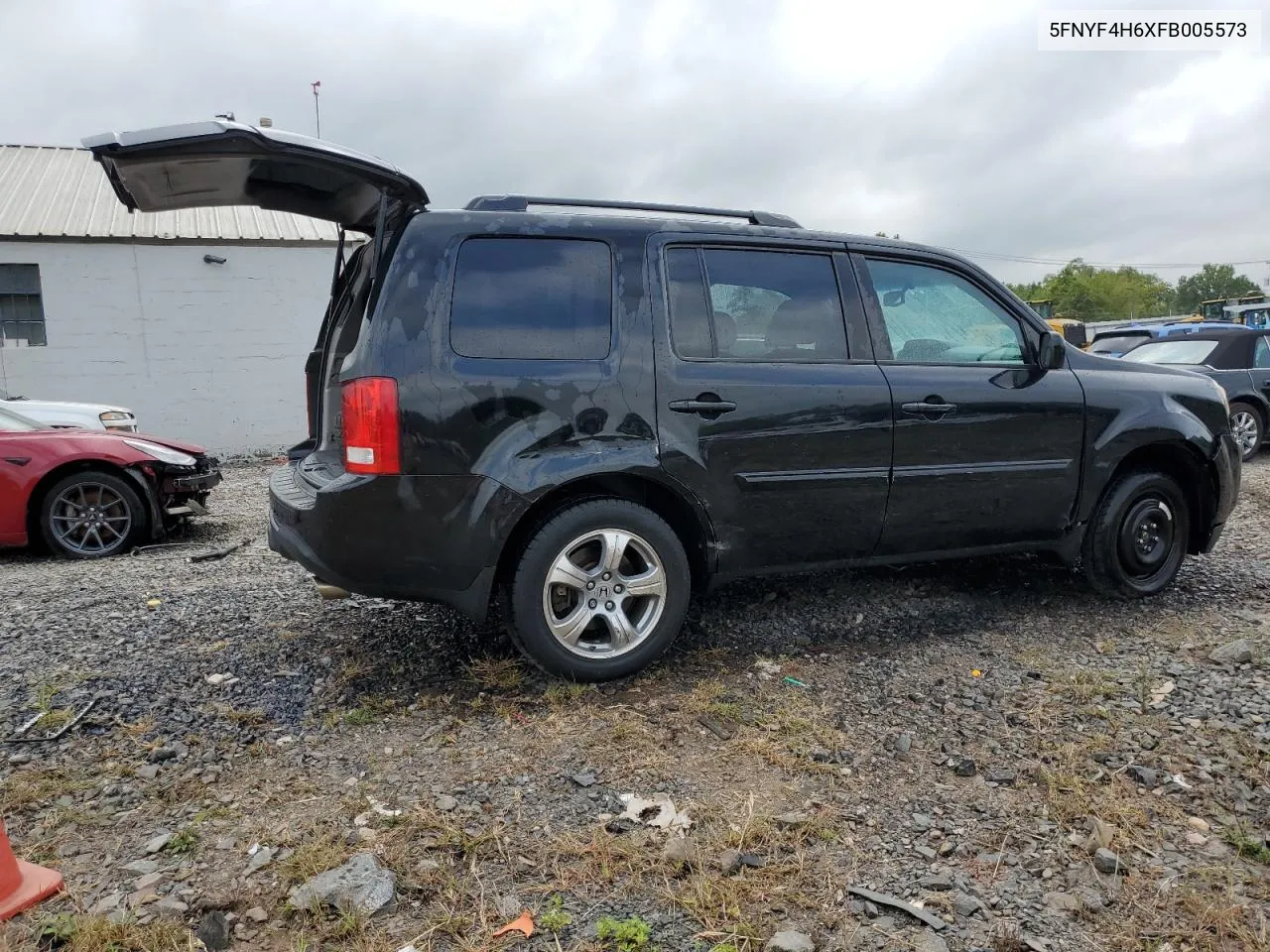 5FNYF4H6XFB005573 2015 Honda Pilot Exl