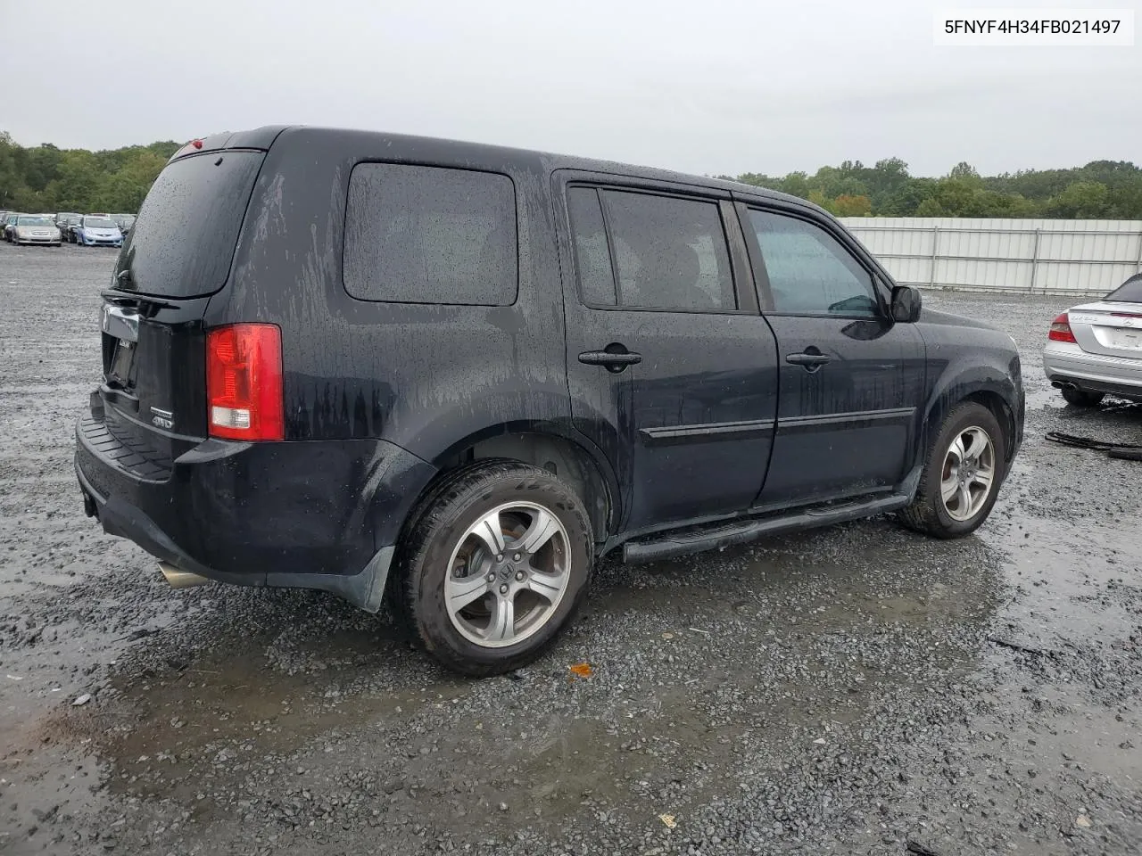 2015 Honda Pilot Se VIN: 5FNYF4H34FB021497 Lot: 71766094