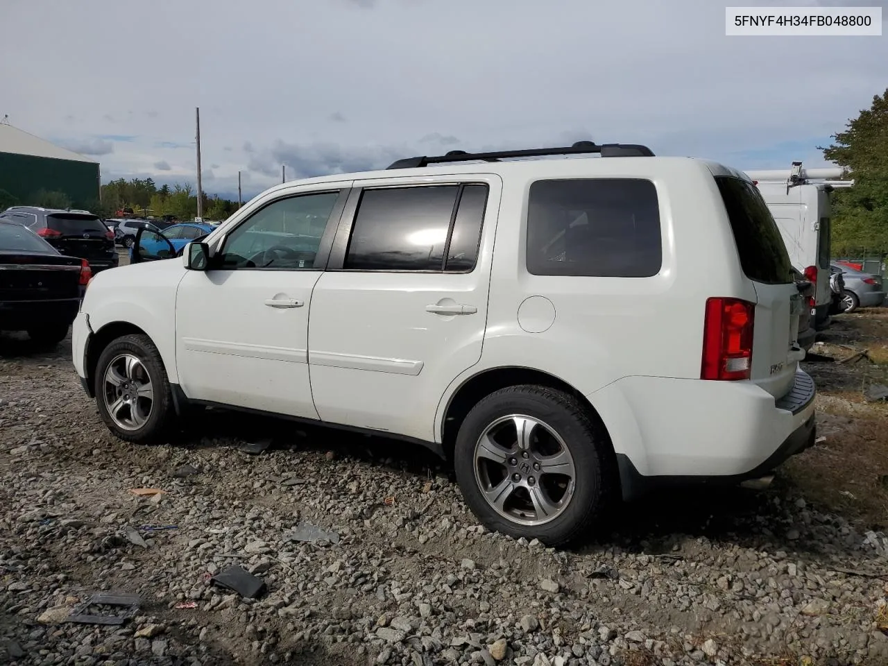 2015 Honda Pilot Se VIN: 5FNYF4H34FB048800 Lot: 72323424