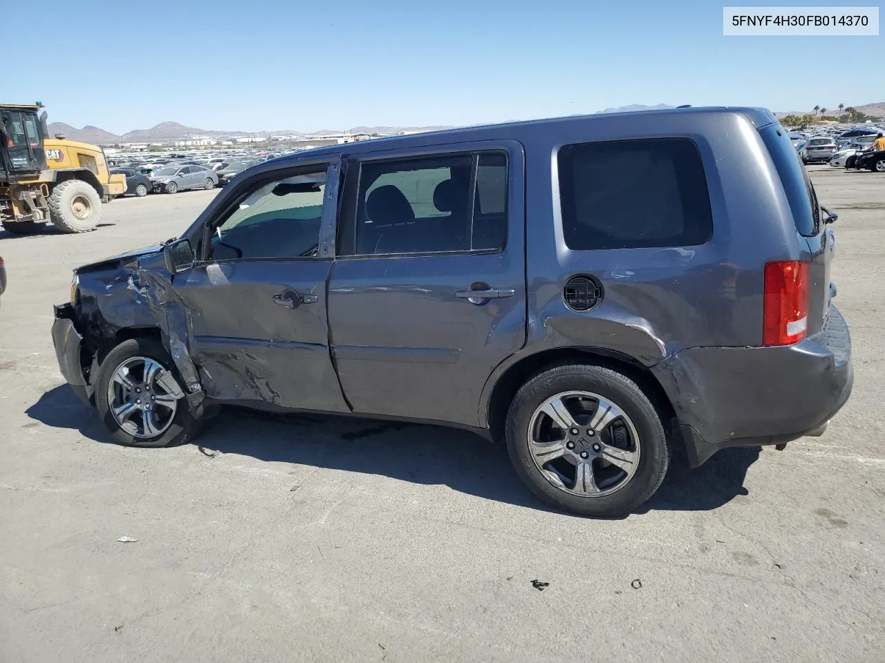 2015 Honda Pilot Se VIN: 5FNYF4H30FB014370 Lot: 73254734