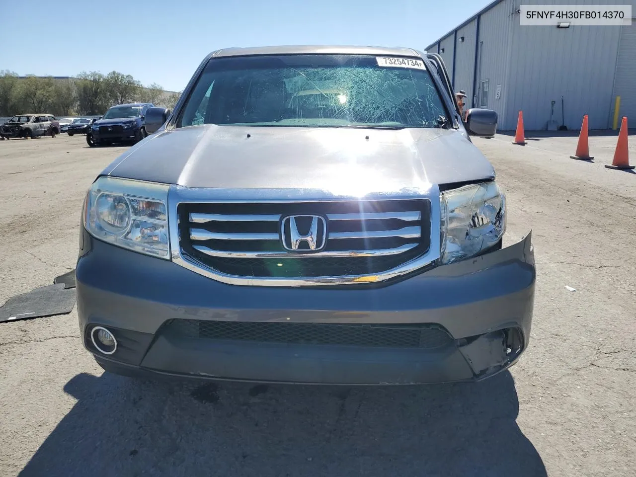 2015 Honda Pilot Se VIN: 5FNYF4H30FB014370 Lot: 73254734