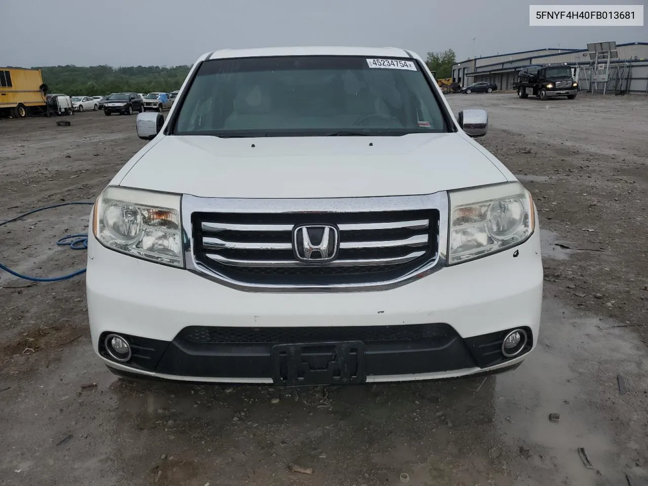 2015 Honda Pilot Ex VIN: 5FNYF4H40FB013681 Lot: 74962124