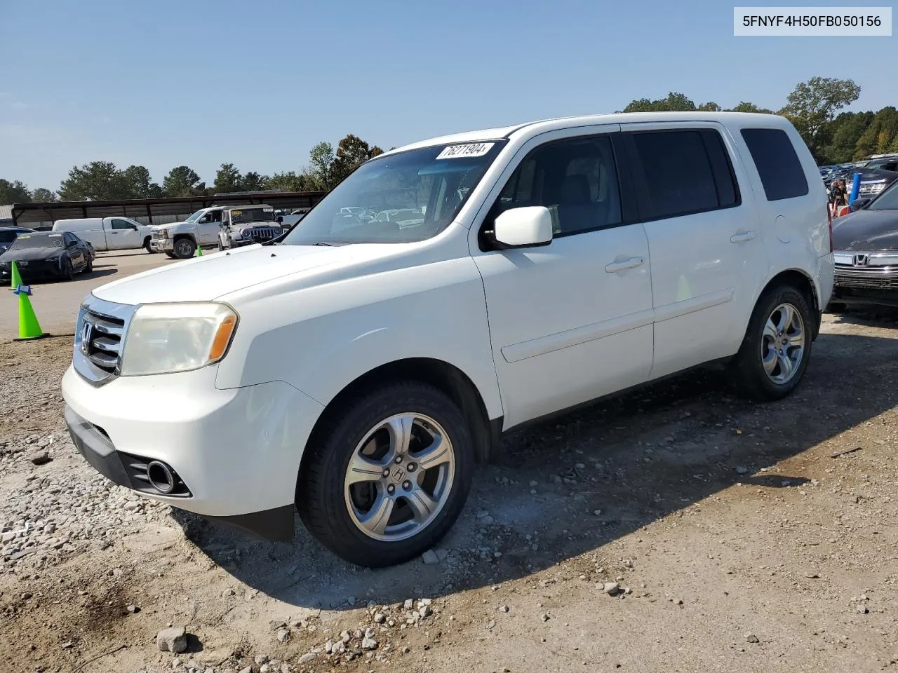 2015 Honda Pilot Exl VIN: 5FNYF4H50FB050156 Lot: 77300374