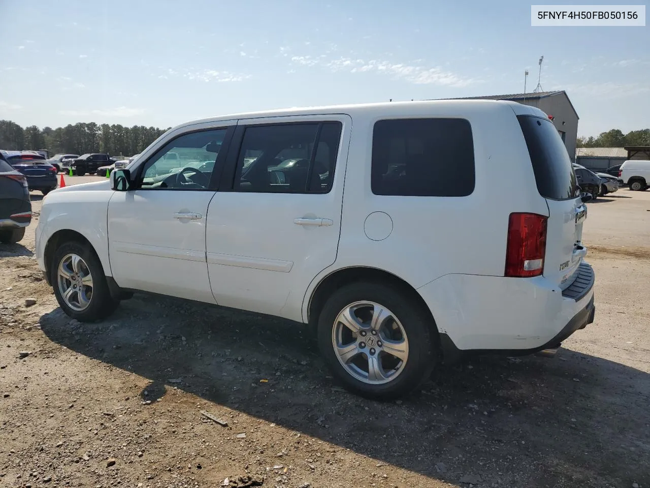 2015 Honda Pilot Exl VIN: 5FNYF4H50FB050156 Lot: 77300374