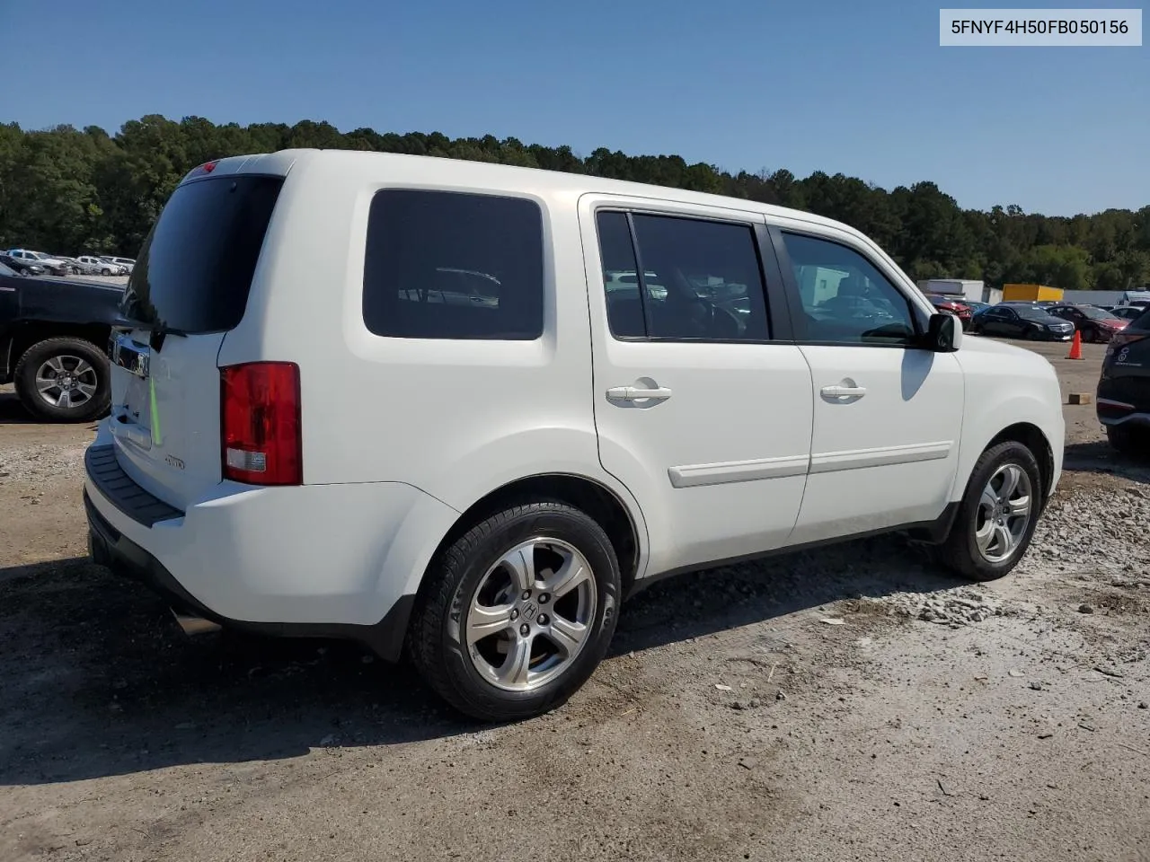 5FNYF4H50FB050156 2015 Honda Pilot Exl