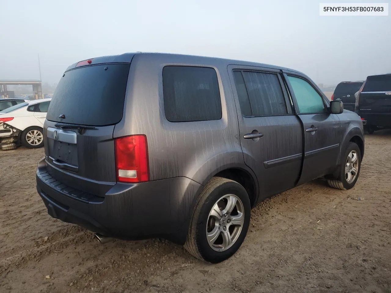 2015 Honda Pilot Exl VIN: 5FNYF3H53FB007683 Lot: 77406574