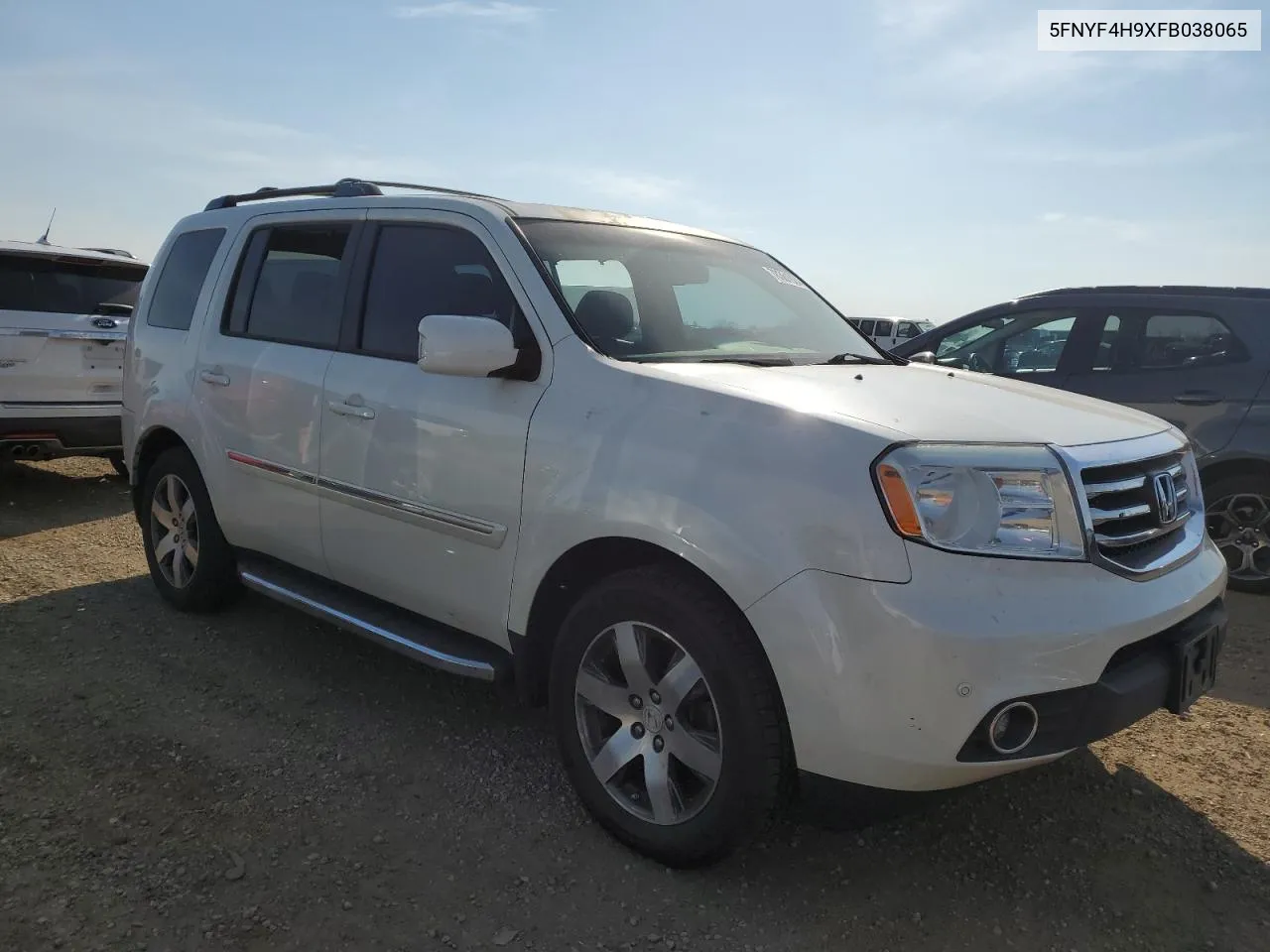 2015 Honda Pilot Touring VIN: 5FNYF4H9XFB038065 Lot: 78361924