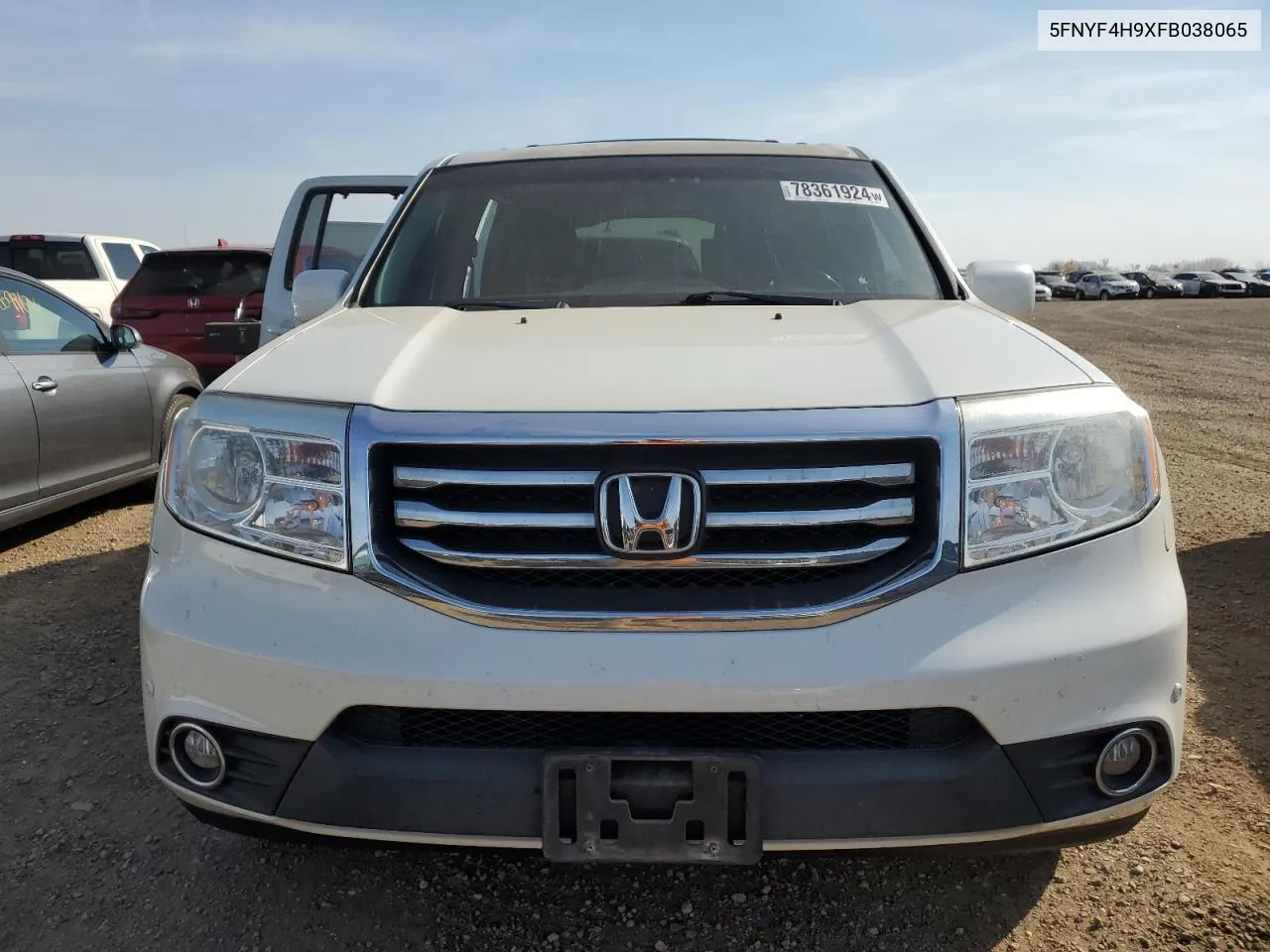 5FNYF4H9XFB038065 2015 Honda Pilot Touring