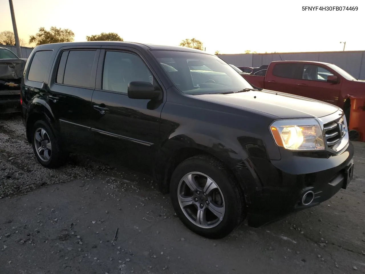 2015 Honda Pilot Se VIN: 5FNYF4H30FB074469 Lot: 79380604