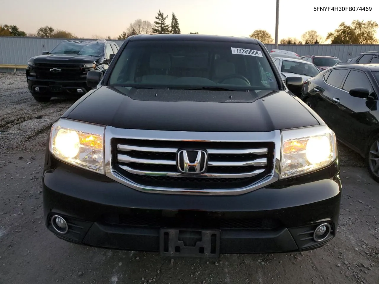 2015 Honda Pilot Se VIN: 5FNYF4H30FB074469 Lot: 79380604