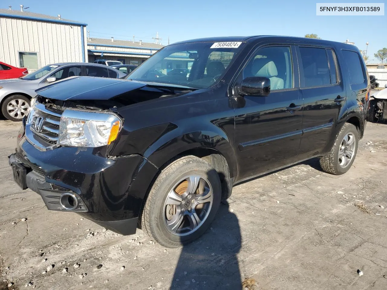 2015 Honda Pilot Se VIN: 5FNYF3H3XFB013589 Lot: 79384824