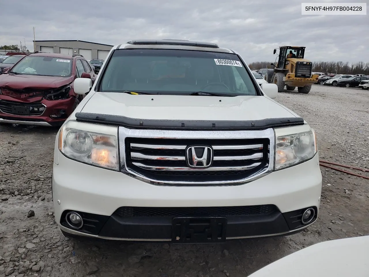 2015 Honda Pilot Touring VIN: 5FNYF4H97FB004228 Lot: 80300074