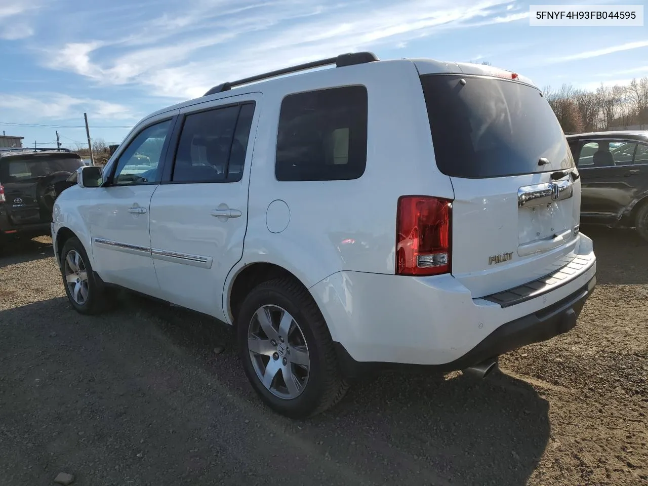 2015 Honda Pilot Touring VIN: 5FNYF4H93FB044595 Lot: 80628764