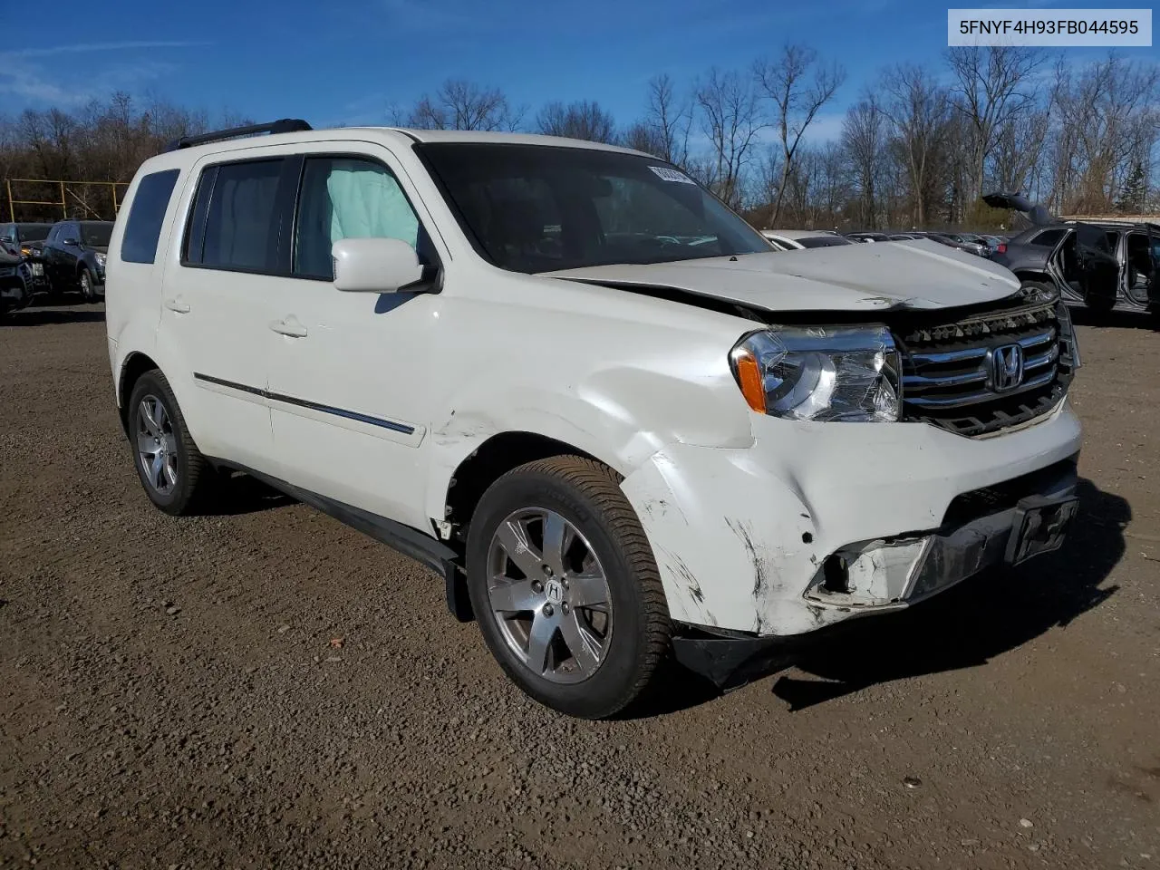 2015 Honda Pilot Touring VIN: 5FNYF4H93FB044595 Lot: 80628764