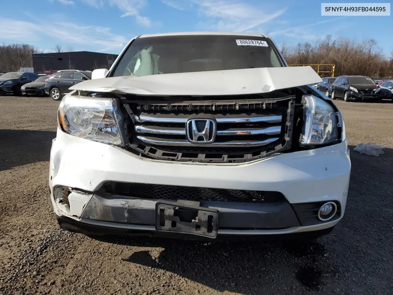 2015 Honda Pilot Touring VIN: 5FNYF4H93FB044595 Lot: 80628764