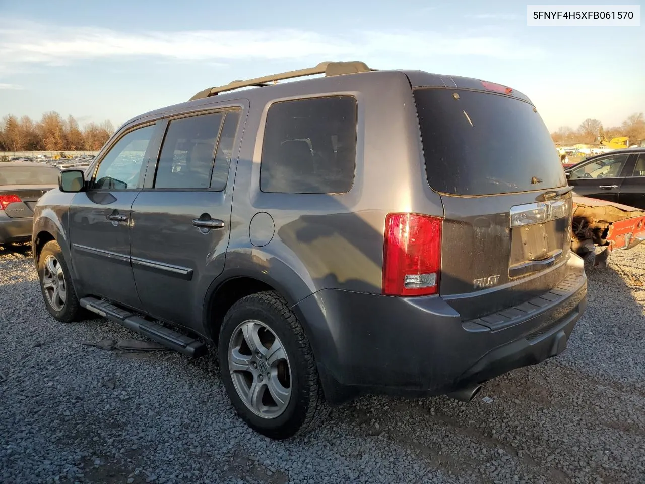 2015 Honda Pilot Exl VIN: 5FNYF4H5XFB061570 Lot: 81225194