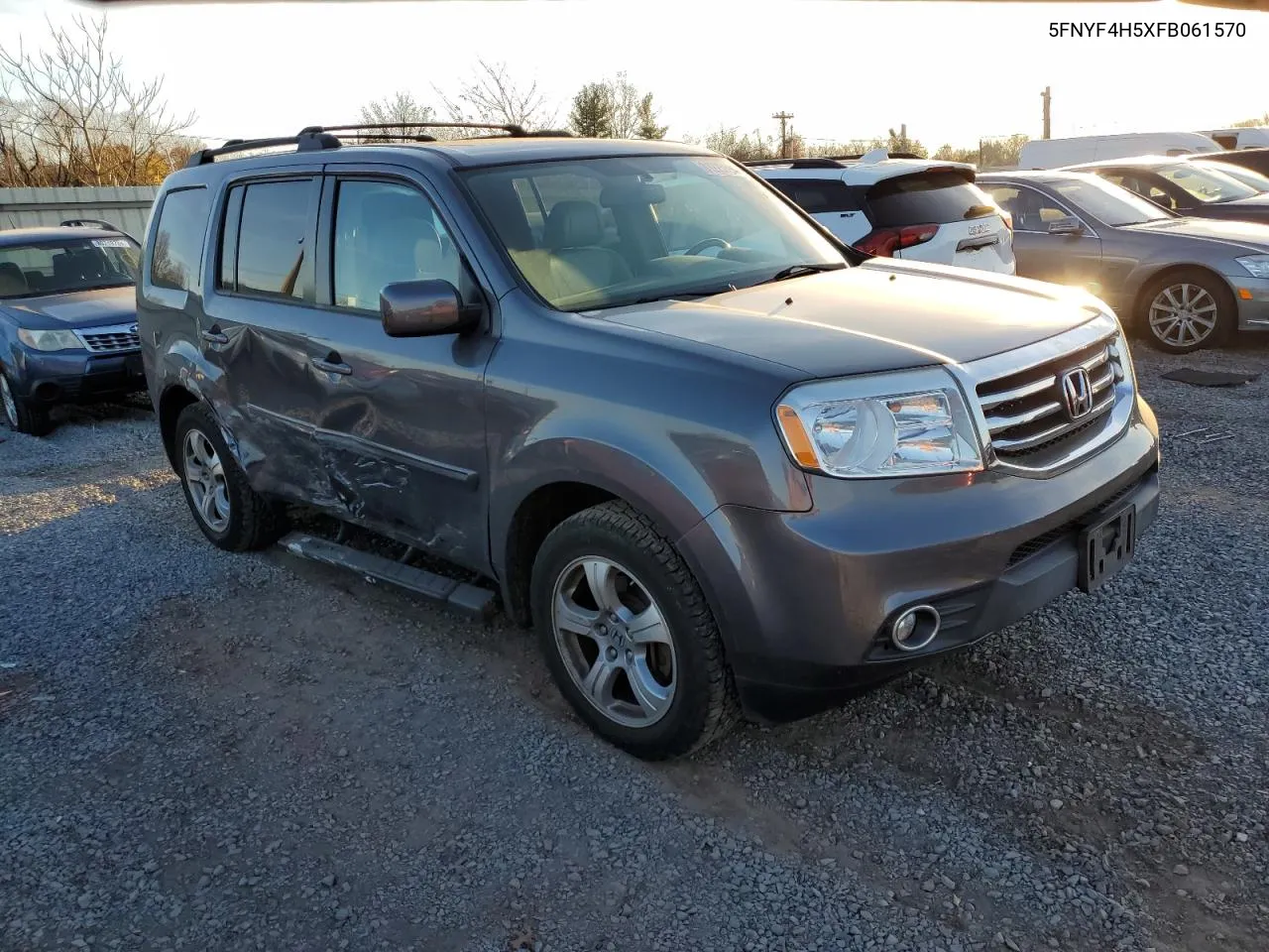 2015 Honda Pilot Exl VIN: 5FNYF4H5XFB061570 Lot: 81225194