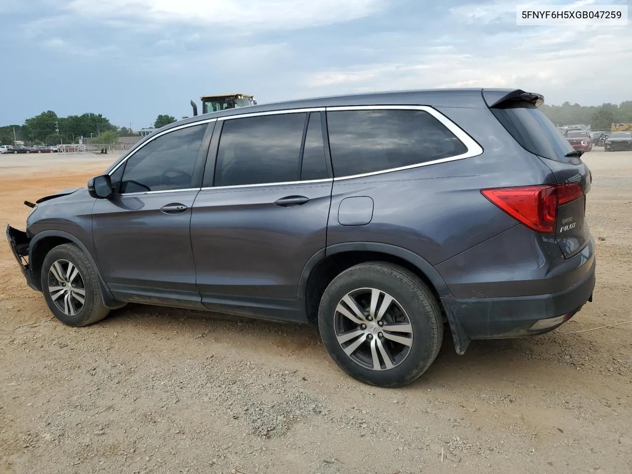 5FNYF6H5XGB047259 2016 Honda Pilot Exl