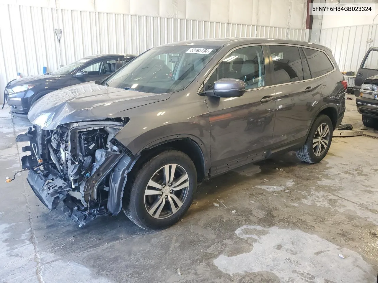 5FNYF6H84GB023324 2016 Honda Pilot Exl