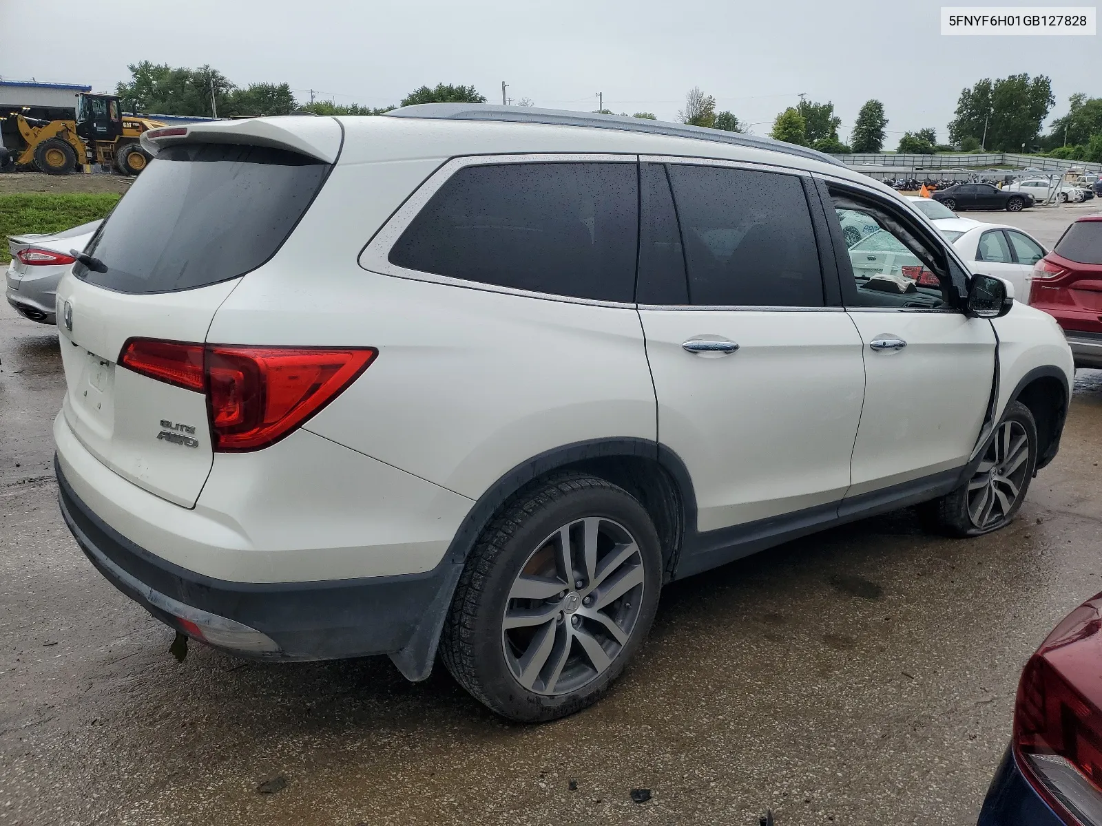 5FNYF6H01GB127828 2016 Honda Pilot Elite