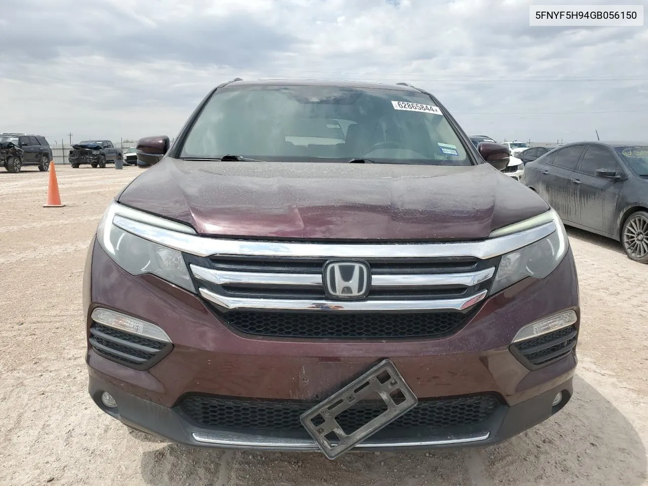 5FNYF5H94GB056150 2016 Honda Pilot Touring