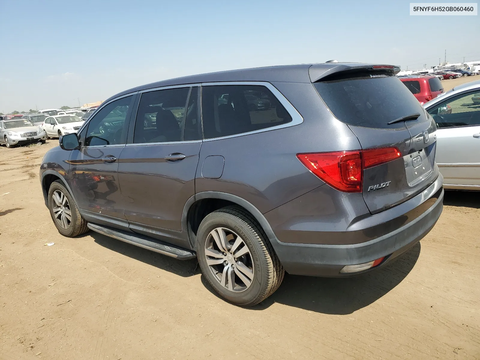 5FNYF6H52GB060460 2016 Honda Pilot Exl