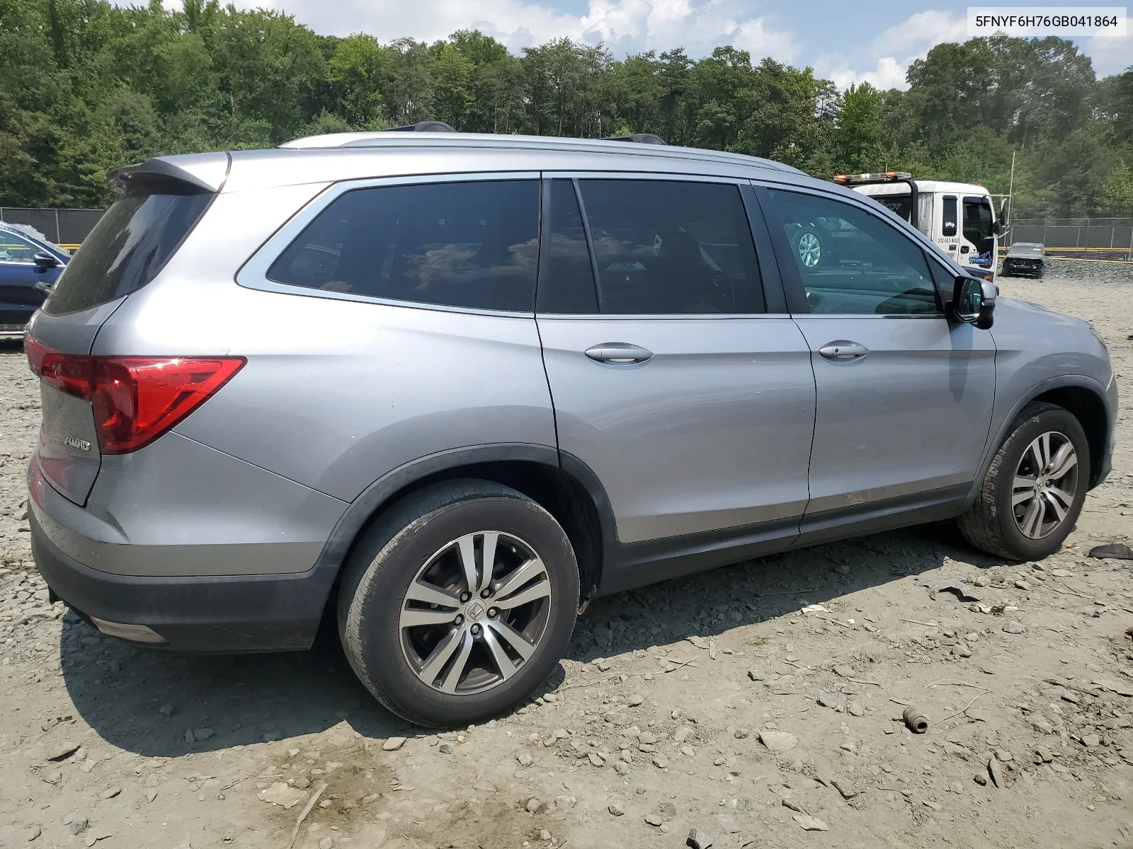 2016 Honda Pilot Exln VIN: 5FNYF6H76GB041864 Lot: 64564664