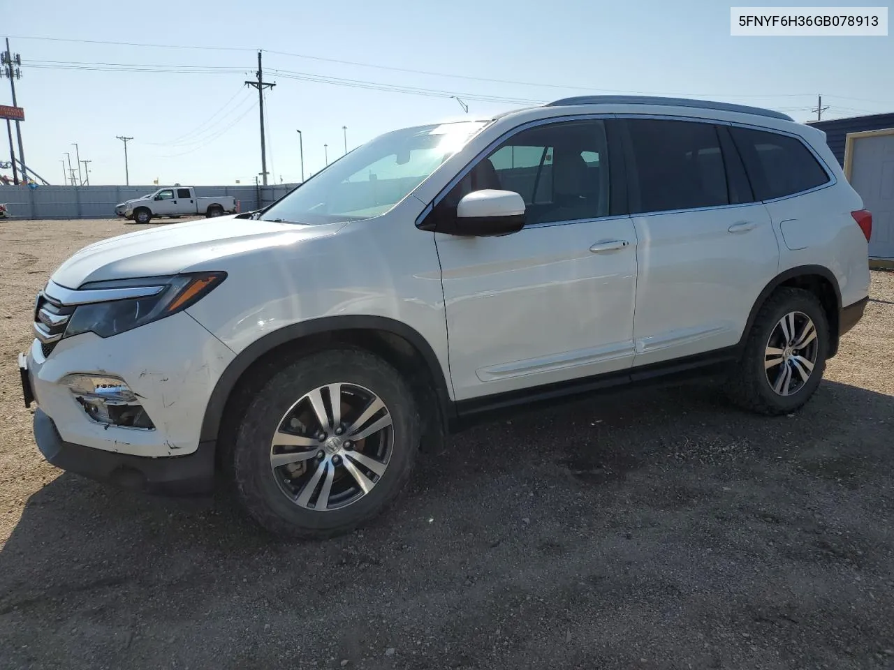 2016 Honda Pilot Ex VIN: 5FNYF6H36GB078913 Lot: 64784774