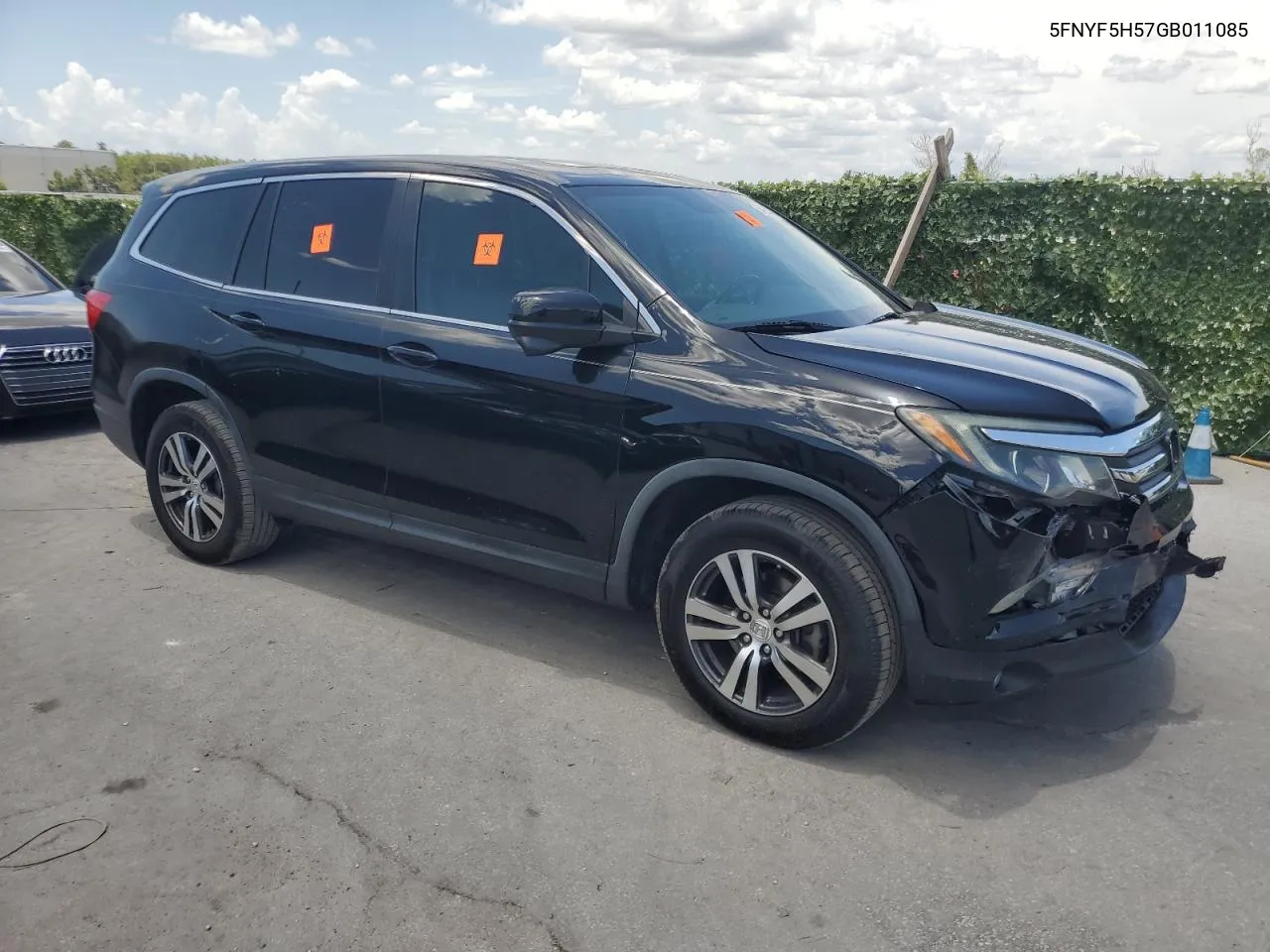 5FNYF5H57GB011085 2016 Honda Pilot Exl