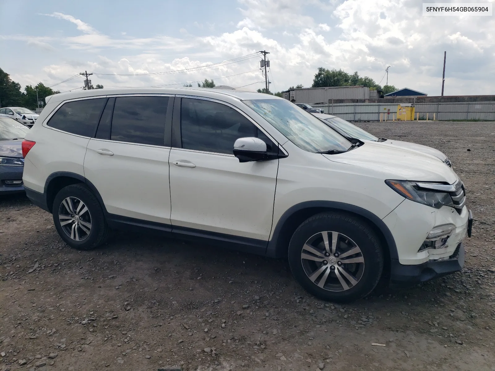 5FNYF6H54GB065904 2016 Honda Pilot Exl