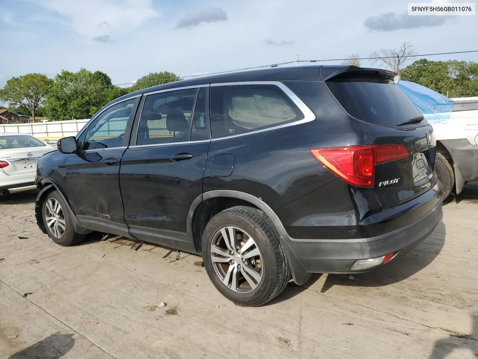 5FNYF5H56GB011076 2016 Honda Pilot Exl