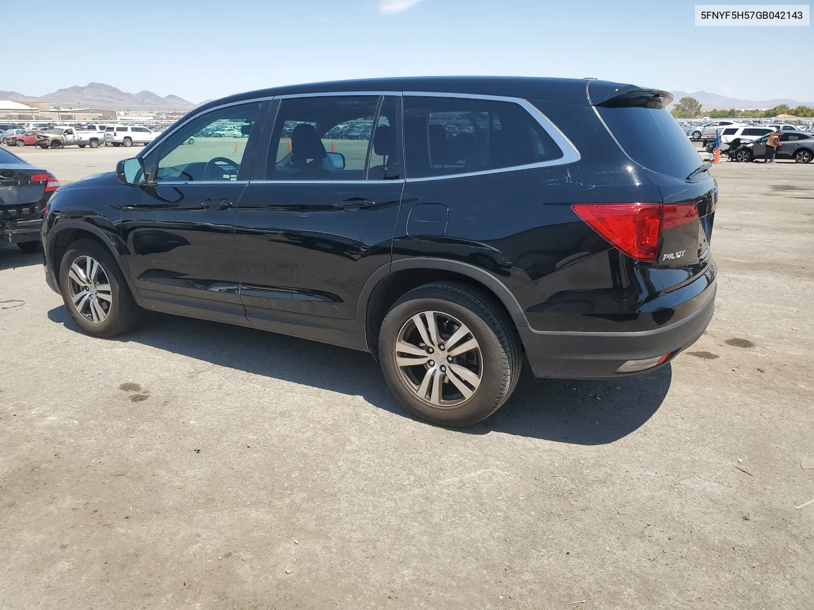 2016 Honda Pilot Exl VIN: 5FNYF5H57GB042143 Lot: 66625494