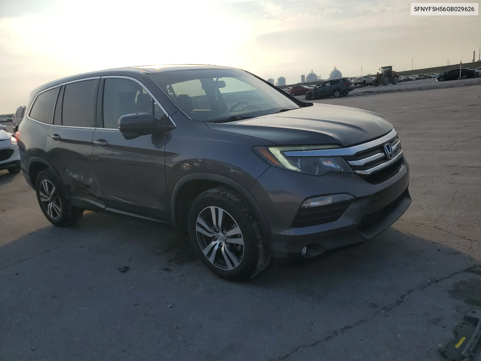 5FNYF5H56GB029626 2016 Honda Pilot Exl