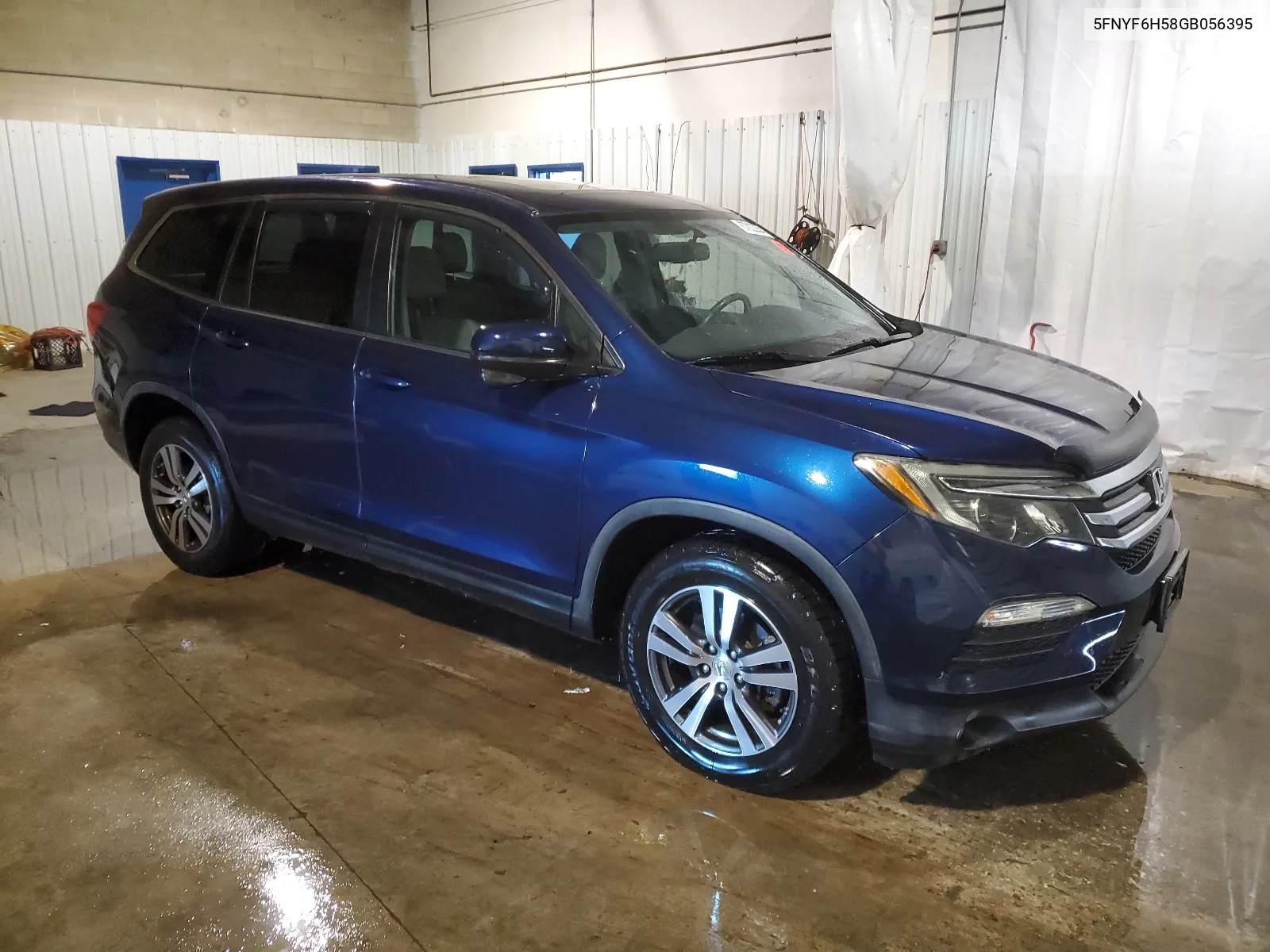 5FNYF6H58GB056395 2016 Honda Pilot Exl