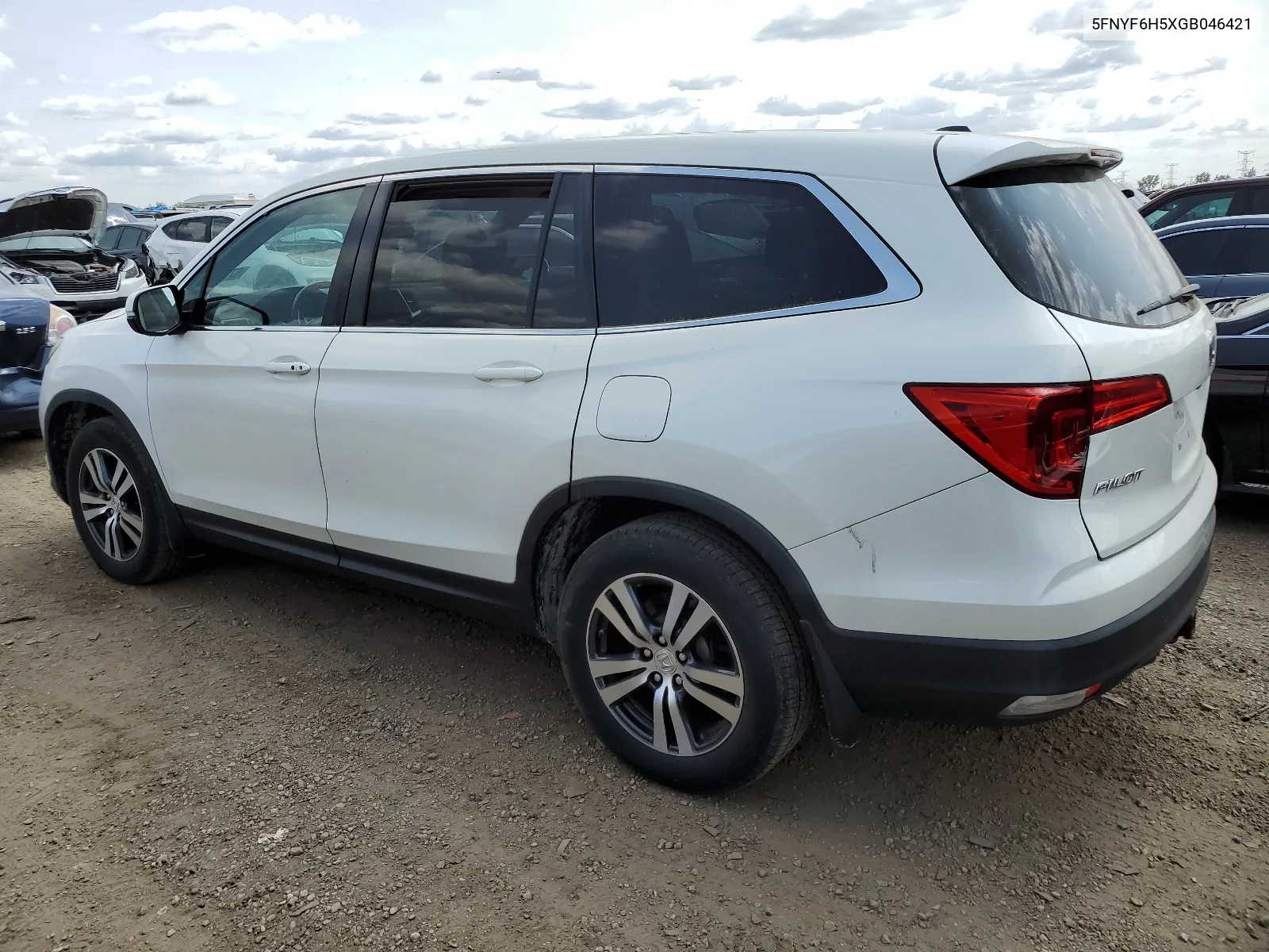 2016 Honda Pilot Exl VIN: 5FNYF6H5XGB046421 Lot: 67959344