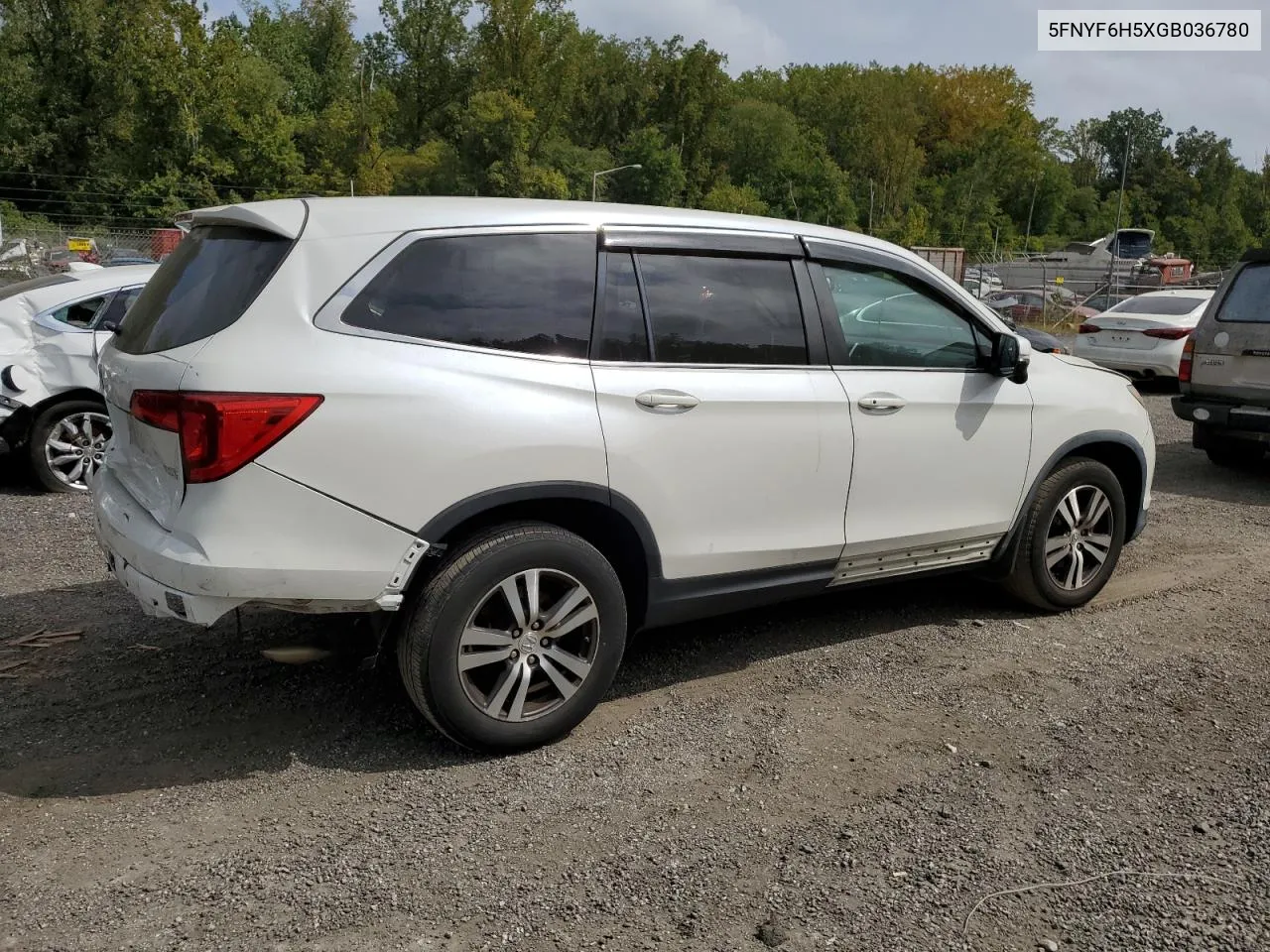 2016 Honda Pilot Exl VIN: 5FNYF6H5XGB036780 Lot: 68113704