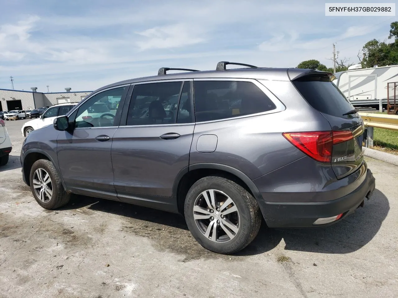 2016 Honda Pilot Ex VIN: 5FNYF6H37GB029882 Lot: 68348644