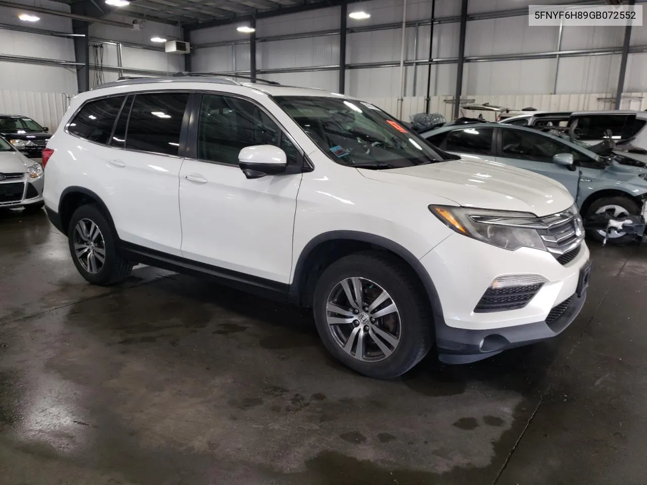 2016 Honda Pilot Exl VIN: 5FNYF6H89GB072552 Lot: 68467204