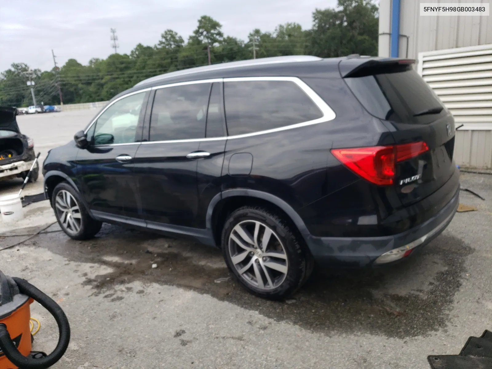 5FNYF5H98GB003483 2016 Honda Pilot Touring