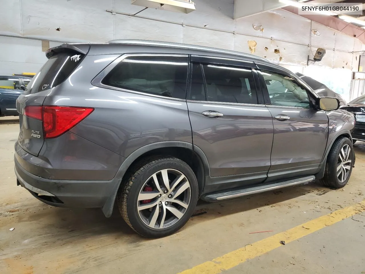 2016 Honda Pilot Elite VIN: 5FNYF6H01GB044190 Lot: 68622594