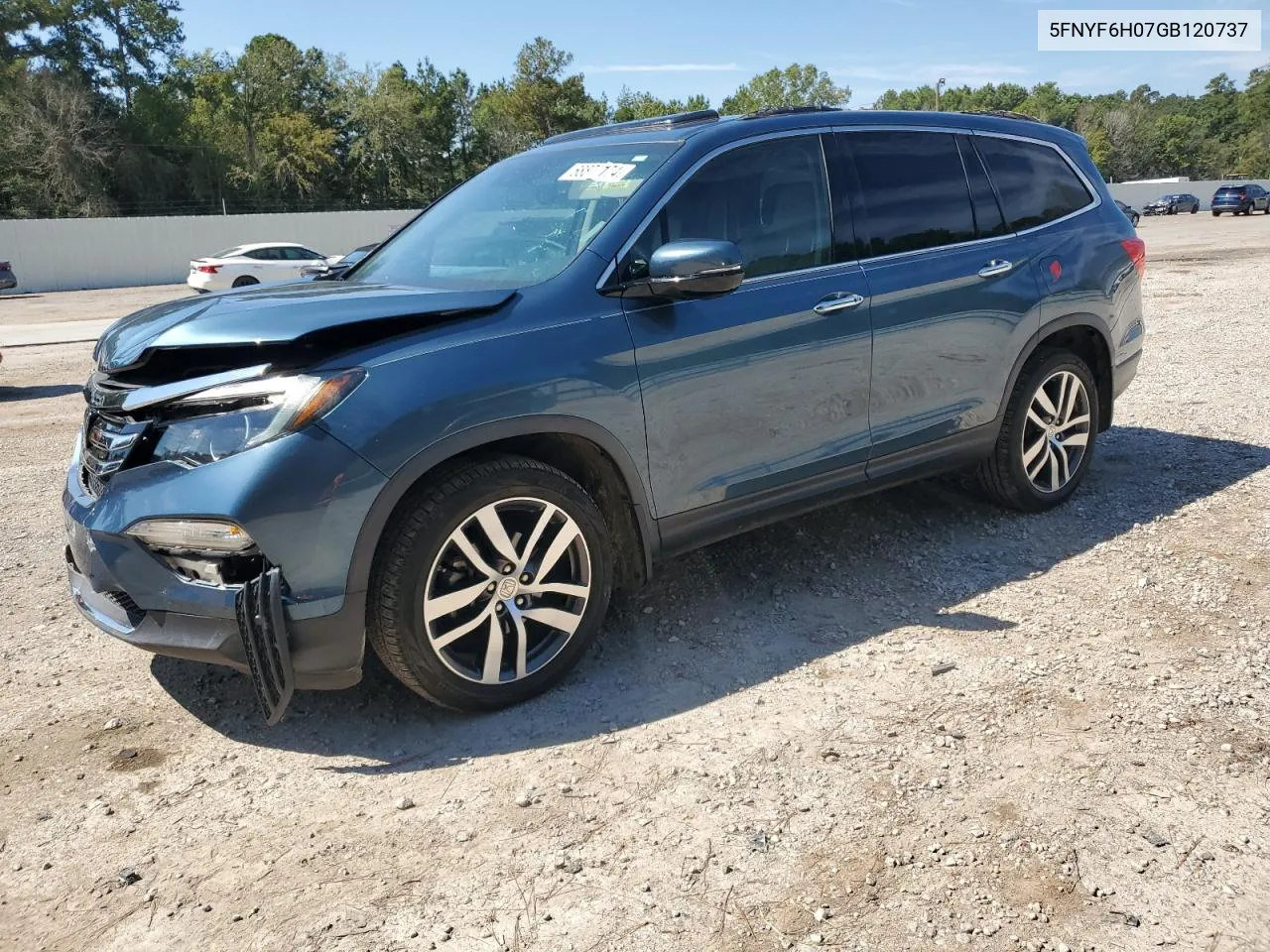 2016 Honda Pilot Elite VIN: 5FNYF6H07GB120737 Lot: 68877174